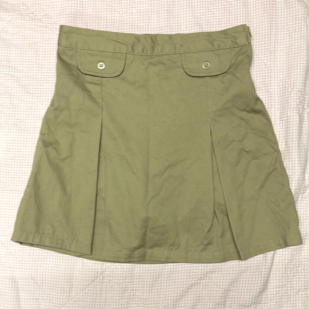 Basic Editions Khaki Skirt